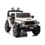 Elektrické autíčko Jeep 4x4, 24V - biele